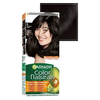 Краска для волос Garnier Color Naturals 2 Элегантный черный - купить, цены на - фото 2