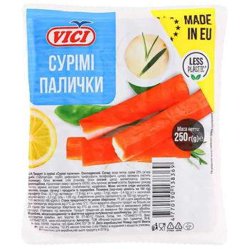 Сурими палочки Vici охлажденные 250г - купить, цены на КОСМОС - фото 1