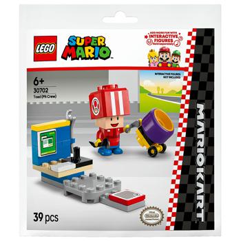 Lego Super Mario Mario Kart Toad (Pit Crew) Building Set 30702 - buy, prices for Auchan - photo 1