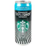 Starbucks Tripleshot Espresso No Added Sugar Coffee Drink with Milk 0.3l