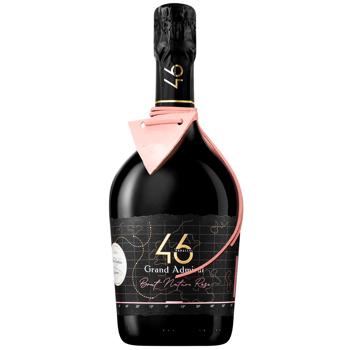 Вино Grand Admiral Extra Brut рожеве брют 12,6% 0,75л