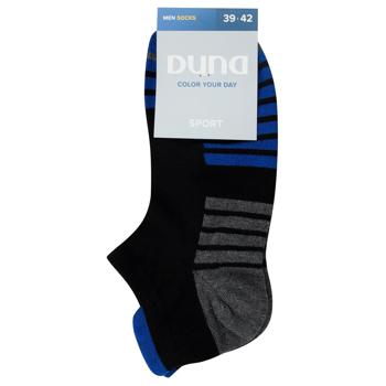 Шкарпетки чоловічі Duna 7014 2027 чорний розмір 25-27 - купити, ціни на MasterZoo - фото 1