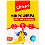Салфетка Chisto из микрофибры для окон и пластика