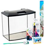 Акваріумний комплект Природа «СКАЛЯРІЯ» LED 40 х 25 х 34 прямий (34 л)