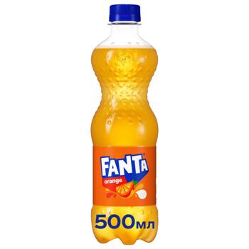 Fanta Orange Carbonated Drink 0.5l - buy, prices for METRO - photo 1