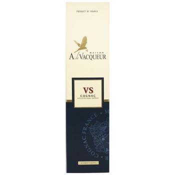 Коньяк MAISON A. DE VACQUEUR VS 0,7л 40% (Франція) - купить, цены на КОСМОС - фото 2