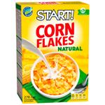 Start! Corn Flakes Dry Breakfast 270g