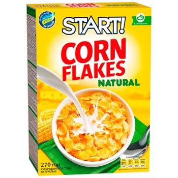 Start! Corn Flakes Dry Breakfast 270g
