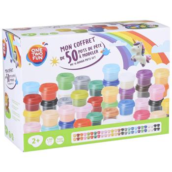 Набір для творчості One Two Fun Тісто 50шт