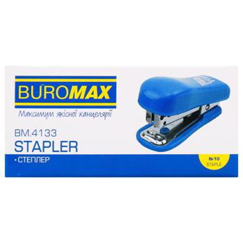 Buromax Mini Blue Plastic Stapler №10 - buy, prices for MegaMarket - photo 2