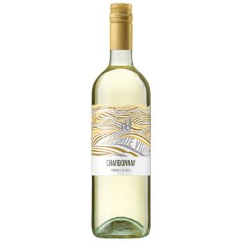 Вино Corte Vigna Шардоне белое сухое 11% 0,75л - купить, цены на Таврия В - фото 1