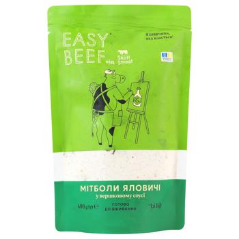 Говяжьи митболы Easy Beef HPP в сливочном соусе охлажденные 400г