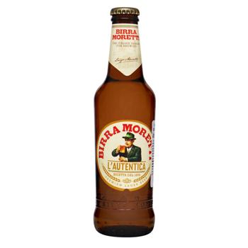 Пиво Birra Moretti світле 4,6% 0,33л - купити, ціни на КОСМОС - фото 1