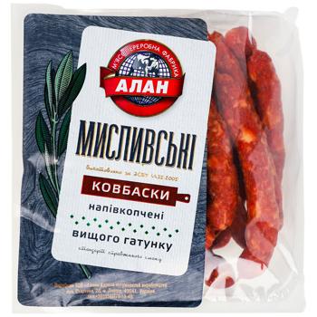 Alan Mislivski Semi-smoked Sausages High Grade - buy, prices for Epicentr FOOD - photo 1