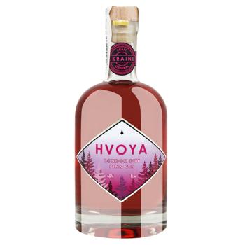 Джин Hvoya Pink 40% 0,5л - купить, цены на Эпицентр FOOD - фото 1
