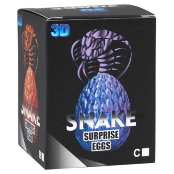 Іграшка ЮС 3D Змія в яйці QT250322479 И503 - купити, ціни на КОСМОС - фото 2