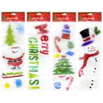 Christmas Silicone Stickers 14.5*50cm