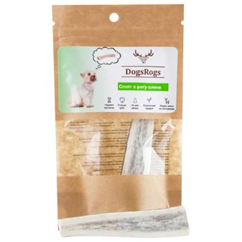 DogsRogs Medium Hard Deer Antler Split Dog Snack M 20cm