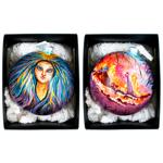 Куля ялинкова Різдвяні Історії Конотопська відьма 12см