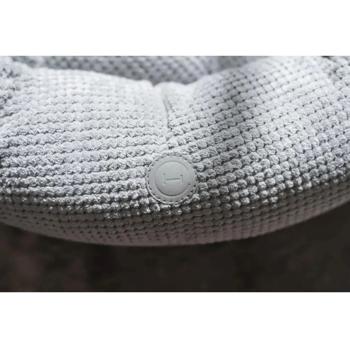 Лежак Harley and Cho Bagel Silver 75х65см світло-сірий - купити, ціни на MasterZoo - фото 2