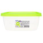 Al-Plastic Econom Box №2 Food Container with Lid 154x154x64mm 0.9l