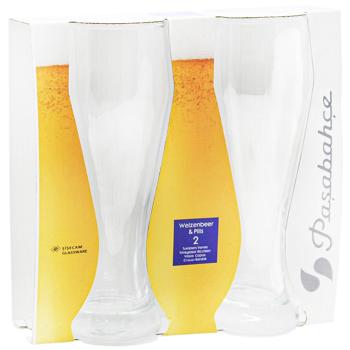 Бокал Pasabahce Weizen для пива 415мл 2шт - купить, цены на Auchan - фото 3