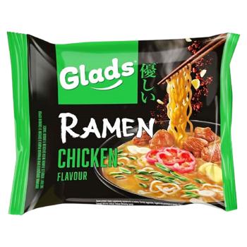 Локшина Glads Рамен з соусом см. Курки 105г  - купити, ціни на Grono - фото 1