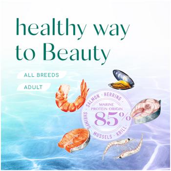 Optimeal Beauty Harmony Dry Food with Seafood for Dogs of All Breeds with Calming Effect 10kg - buy, prices for - photo 7