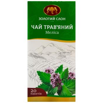 Zolotij Slon Melissa Herbal Tea 1g*25pcs - buy, prices for Epicentr FOOD - photo 2