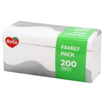 Ruta Duo White Napkins 200pcs - buy, prices for Vostorg - photo 2