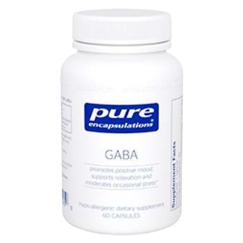 Гамма-аминомасляная кислота Pure Encapsulations 60 капсул