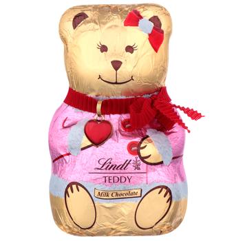 Фігурка шоколадна Lindt Teddy Ведмедик-дівчинка молочна 100г - купити, ціни на - фото 3