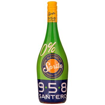 Santero Spritz Non-Alcoholic Wine Drink 0% 0.75l - buy, prices for AlcoHub - photo 1