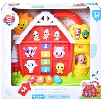 Игрушка One Two Fun Моя музыкальная ферма - купить, цены на Auchan - фото 1