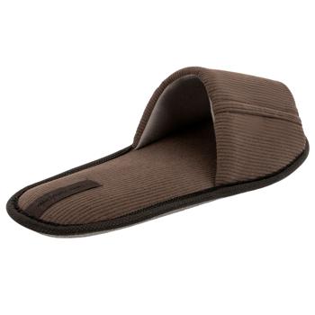 Тапочки мужские Twins 11515 HS-VL вельвет коричневый р.44/45 - купить, цены на Идеал - фото 4