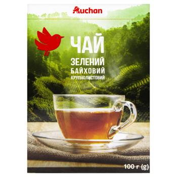 Auchan Large Leaf Green Tea 100g - buy, prices for - photo 3