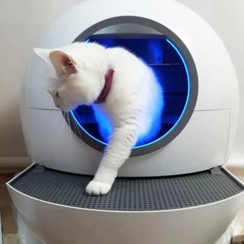 Смарт-лоток Els pet для котів автоматичний 60x60x58 см - купить, цены на MasterZoo - фото 8