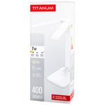 Titanum LED TLTF-010W 7W Desk Lamp with Battery
