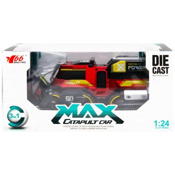 Іграшка CARS S Бойова машина 3в1 Pull-back з катапультою та гарматами, зі світлом та звуком 1:24, в асортименті - купити, ціни на Auchan - фото 4