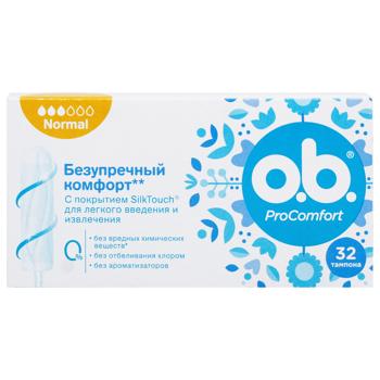 Тампоны O.B.® Pro Comfort Normal 32шт - купить, цены на КОСМОС - фото 4