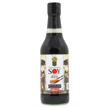 Tiger Khan Traditional Soy Sauce 300g - buy, prices for - photo 1