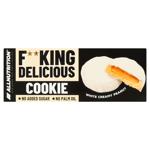 Печиво AllNutrition Fitking Delicious біле вершкове арахісове без цукру 128г