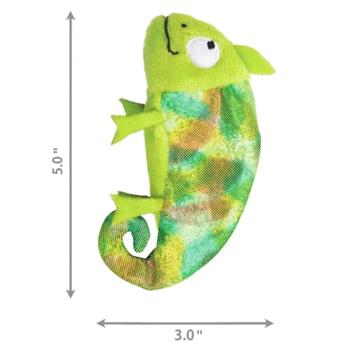 Kong Refillables Chameleon Cat Toy with Catnip 12.7x7.6cm - buy, prices for MasterZoo - photo 2