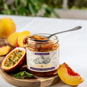 Yagodar Peach-Passion Fruit Jam 210g - buy, prices for MegaMarket - photo 3