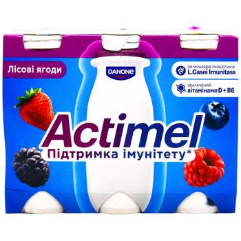 Actimel Wild Berries Fermented Milk Product 1.4% 100g - buy, prices for - photo 3