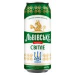Lvivske Light Beer 4.3% 0.48l