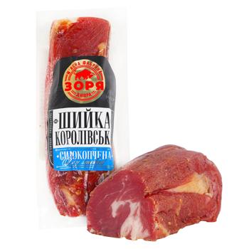 Шийка Зоря Дніпра Королівська сирокопчена вищий сорт - купити, ціни на Чудо Маркет - фото 1