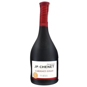 Вино J.P.Chenet Cabernet-Syrah красное сухое 13% 0,75л - купить, цены на Cупермаркет "Харьков" - фото 1