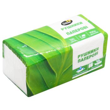 Silken V Laying 2-Ply Paper Towels 130pcs - buy, prices for MegaMarket - photo 3