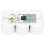 Actuel White Flowers Tealights 12pcs